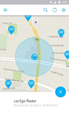 car2go android App screenshot 2