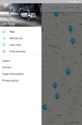 car2go android App screenshot 6